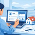 住信SBIネット銀行の住宅ローン審査をネットで申し込むイメージ