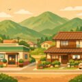 地域の信用金庫で住宅ローンを利用するイメージ