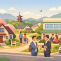 地域に密着した信用金庫と住宅購入のイメージ