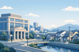 地方銀行の住宅ローンを検討するイメージ