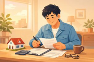 住宅ローンを検討する派遣社員・契約社員のイメージ