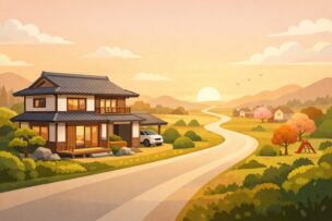 長期にわたり返済する50年住宅ローン（フラット50）のイメージ