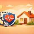 健康状態に不安があっても住宅ローンを検討する人をイメージした図