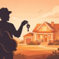 芸能の仕事をする人が住宅取得を検討するイメージ