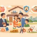 勤労者向けの非営利金融機関による住宅ローンのイメージ