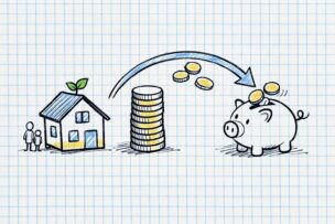 住宅ローン控除で税金が戻る仕組みのイメージ