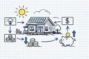 長期優良住宅の一戸建てのイメージ